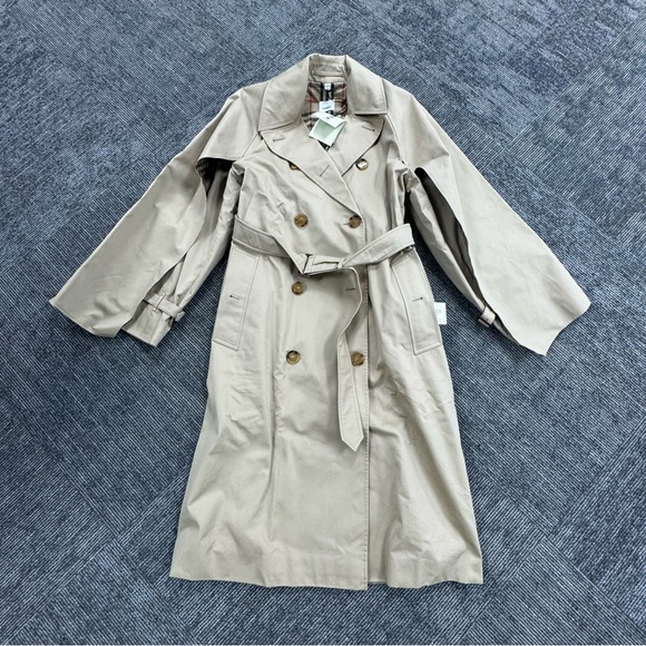 BURBERRY TRENCH COAT CAPE - Picture 6 of 16